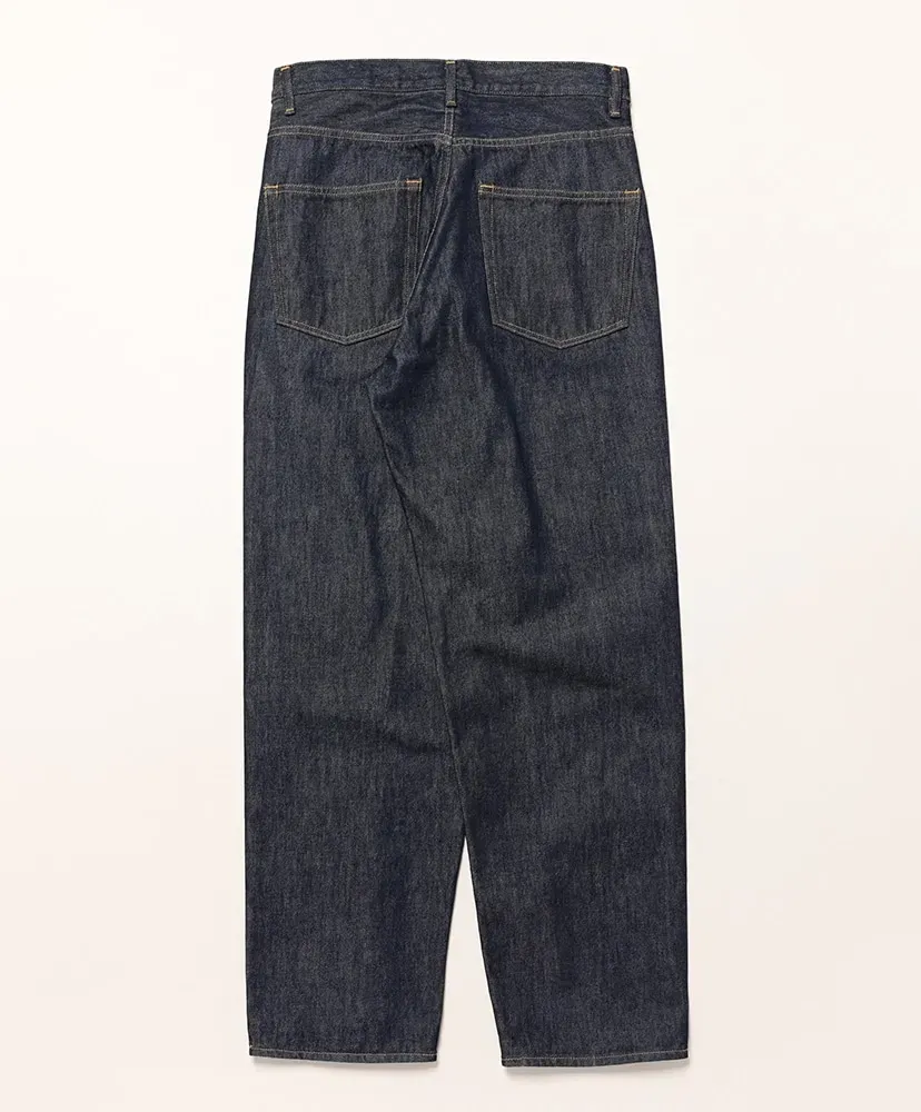Hard Twist Denim Wide Pants