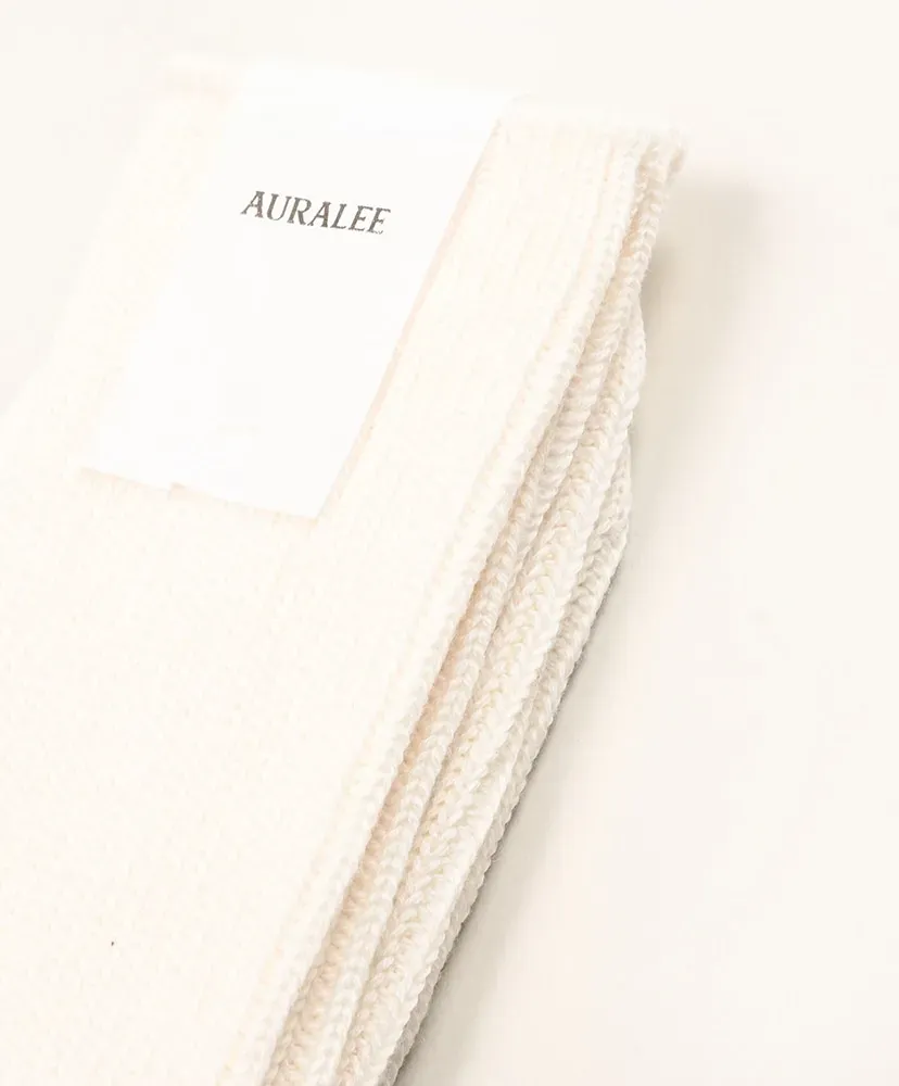 Cotton Cashmere Low Gauge Socks