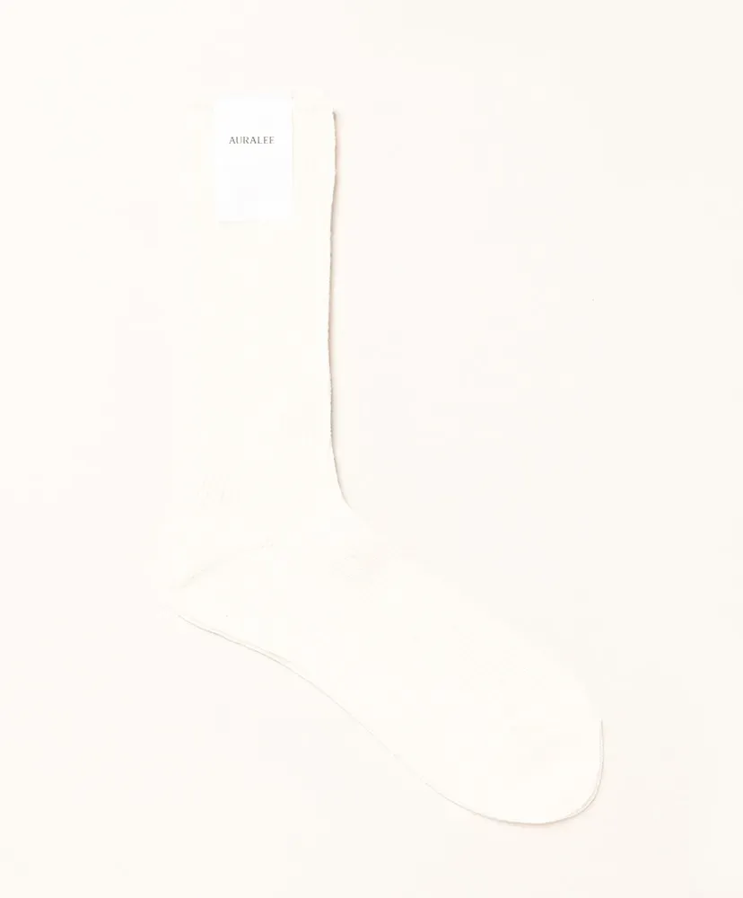 Cotton Cashmere Low Gauge Socks