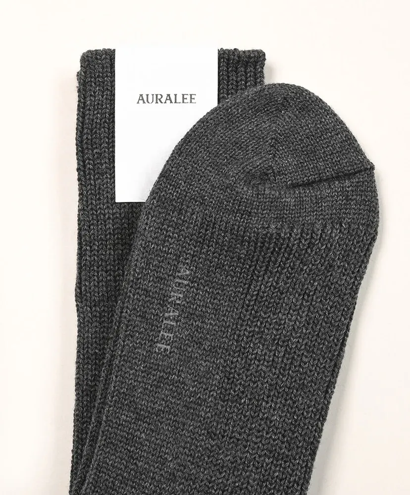 Cotton Cashmere Low Gauge Socks