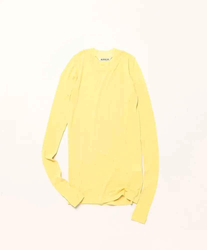 Super High Gauge Sheer Rib L/S Tee