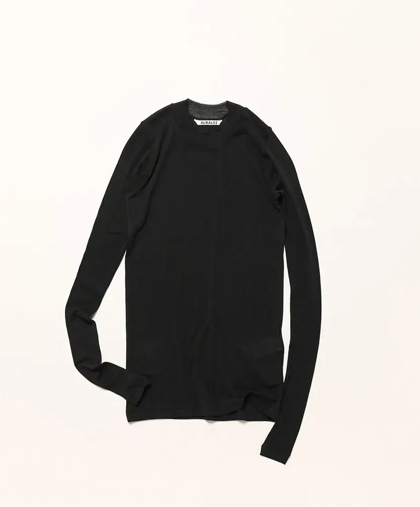 Super High Gauge Sheer Rib L/S Tee