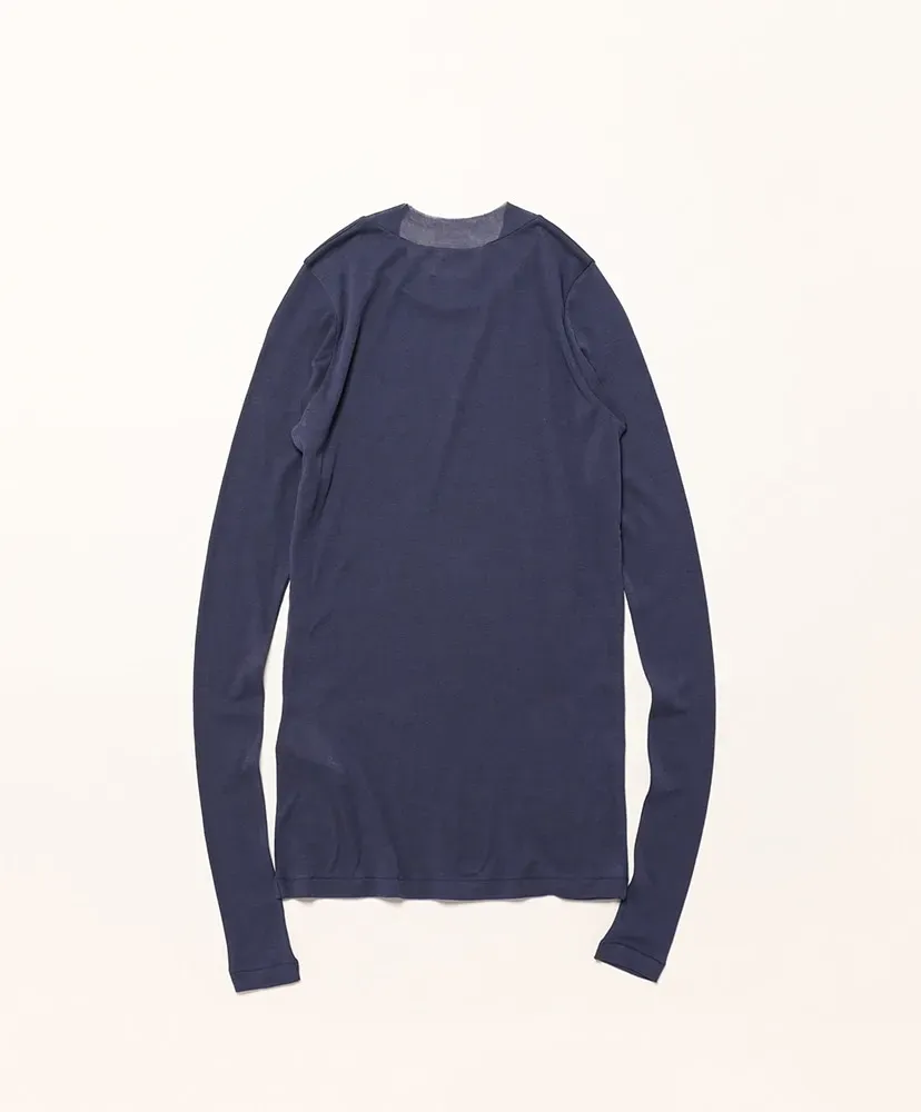 Super High Gauge Sheer Rib L/S Tee