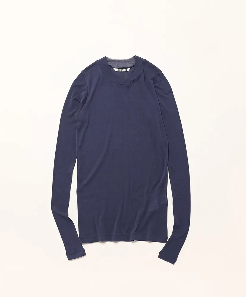 Super High Gauge Sheer Rib L/S Tee