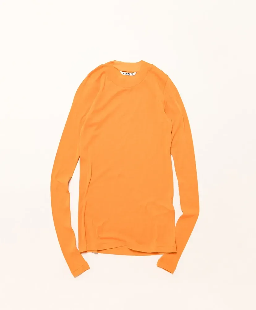 Super High Gauge Sheer Rib L/S Tee