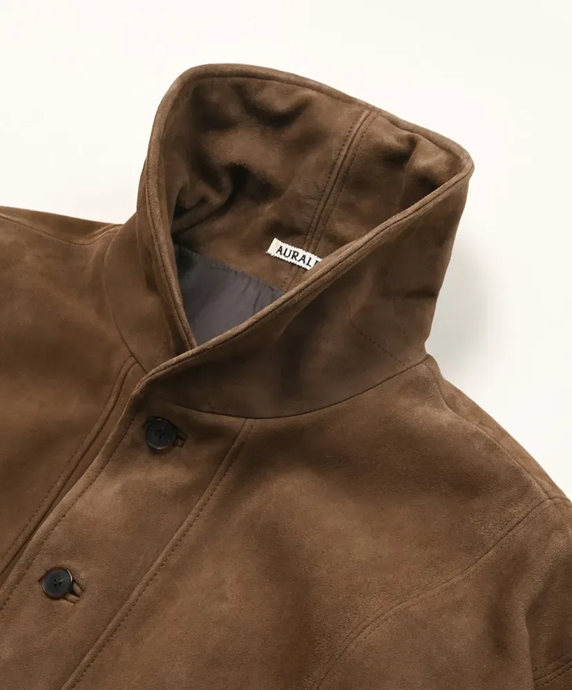 Silky Grain Suede Blouson