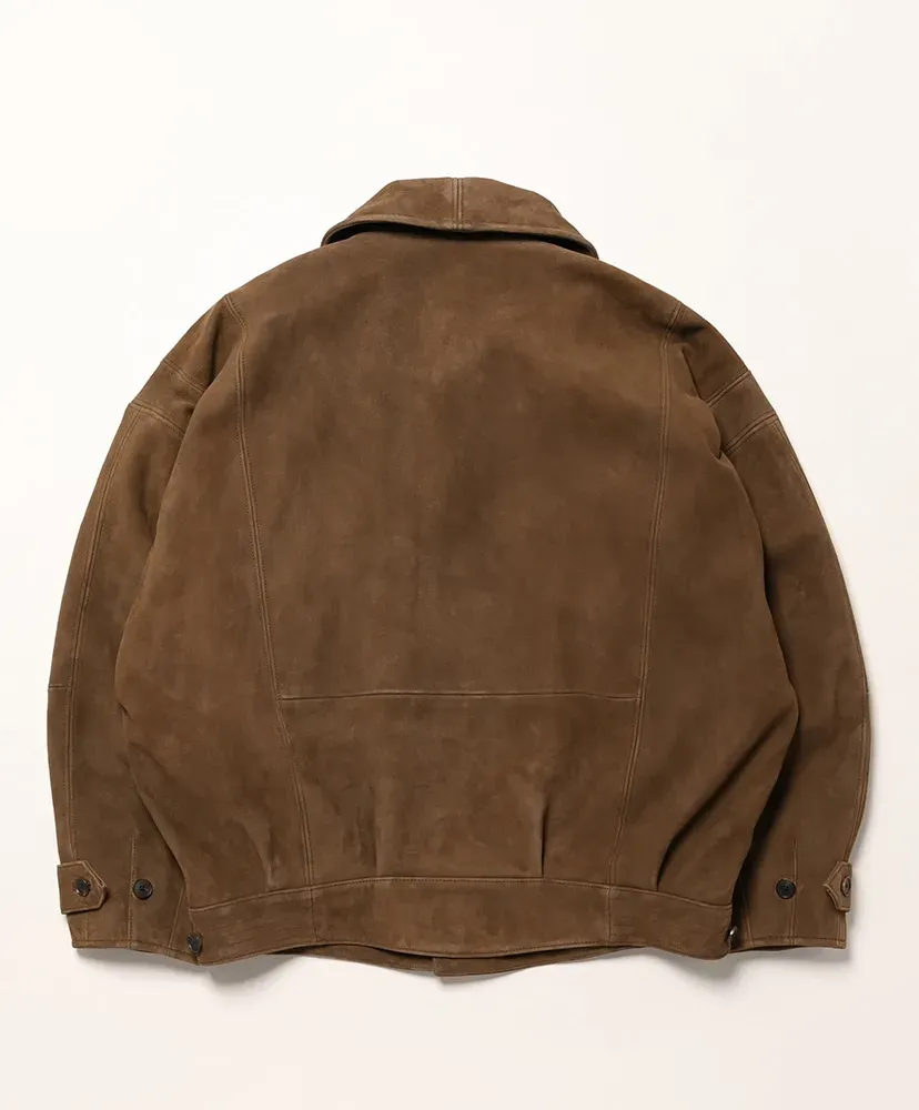 Silky Grain Suede Blouson