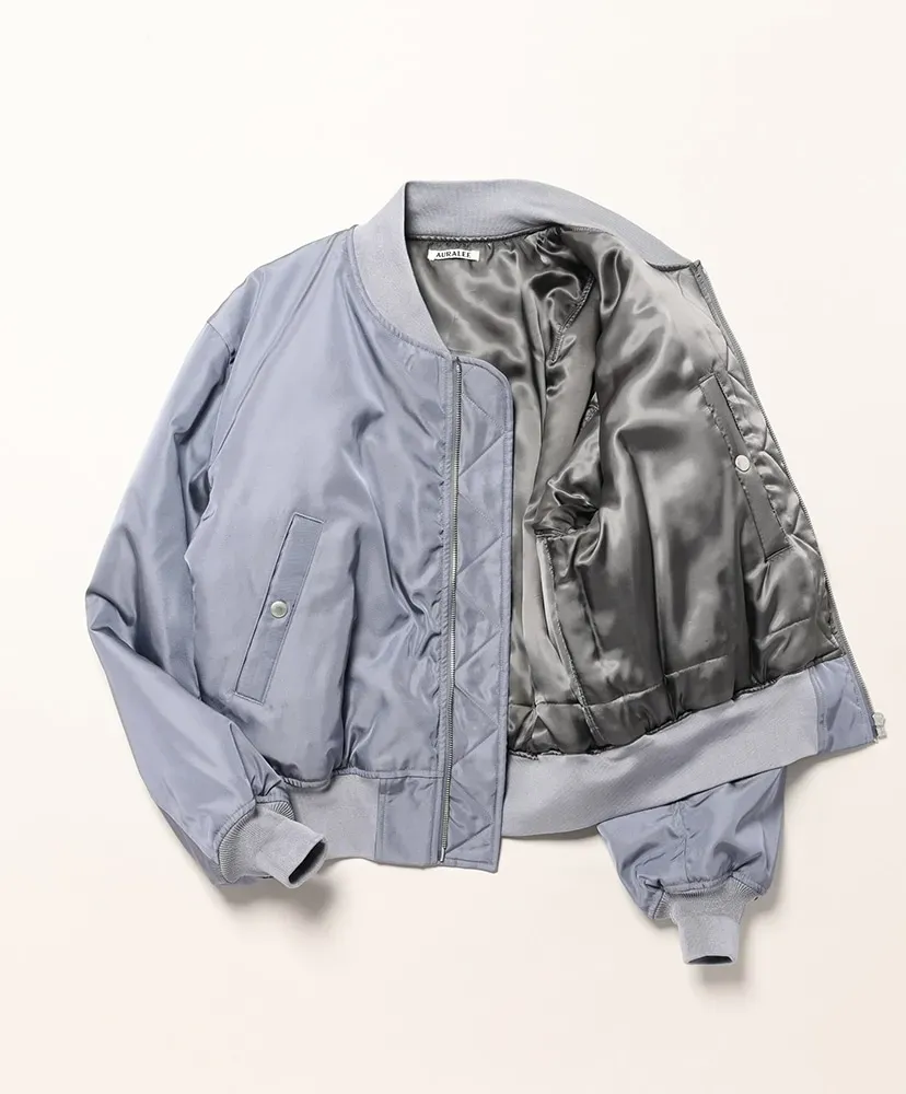 High Density Silk Twill Flight Blouson