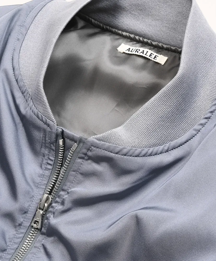 High Density Silk Twill Flight Blouson