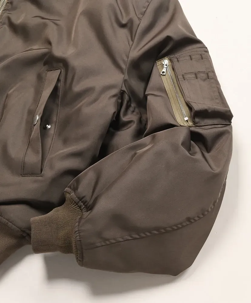 High Density Silk Twill Flight Blouson