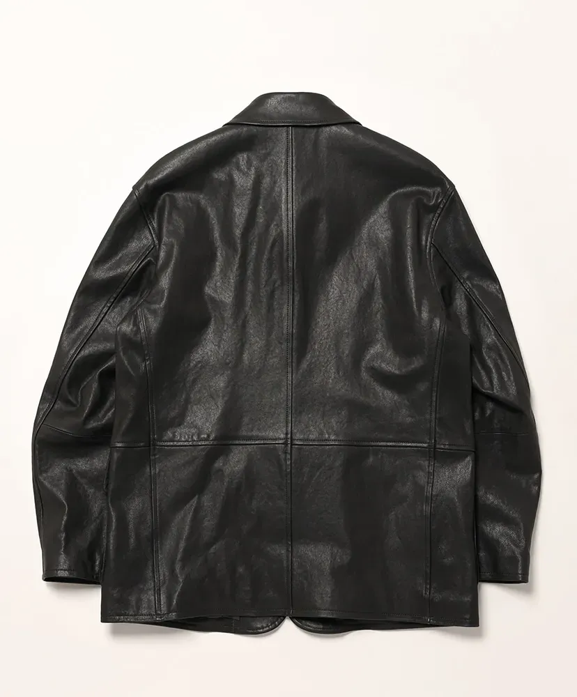 Textured Lamb Leather Blouson