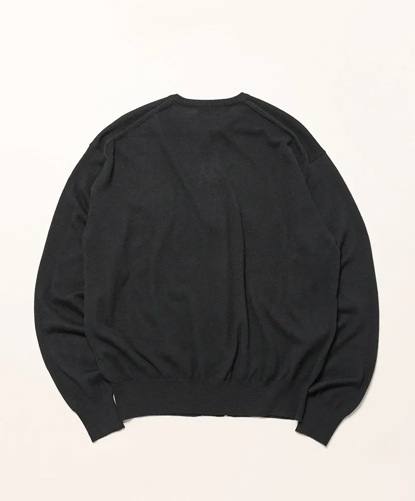 Cashmere Hard Twist Knit Cardigan