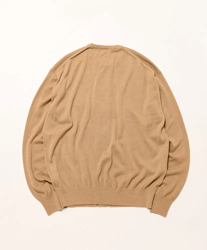 Cashmere Hard Twist Knit Cardigan