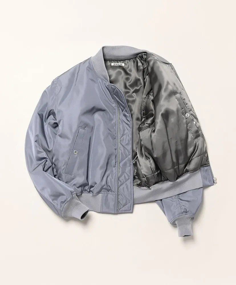 High Density Silk Twill Flight Blouson