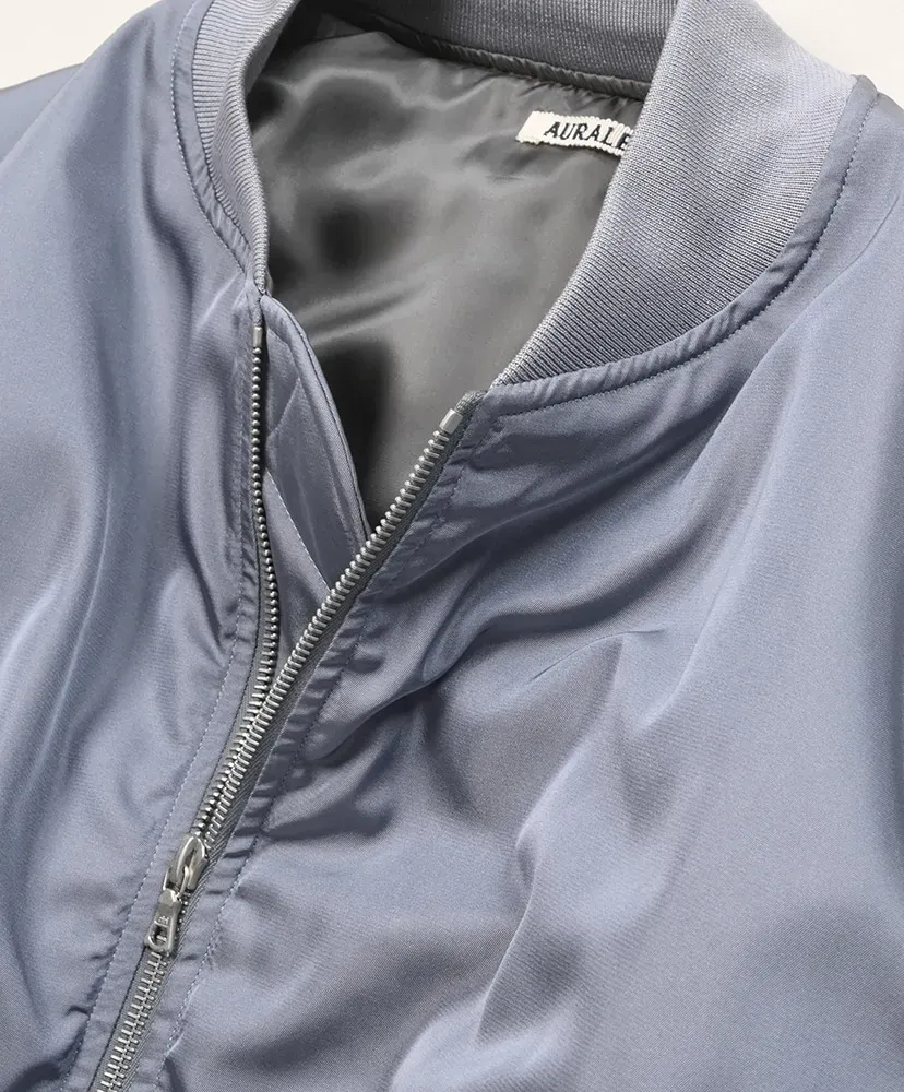 High Density Silk Twill Flight Blouson