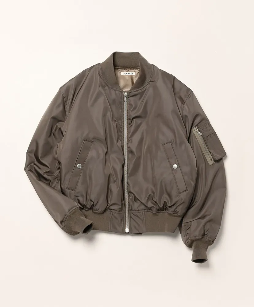 High Density Silk Twill Flight Blouson