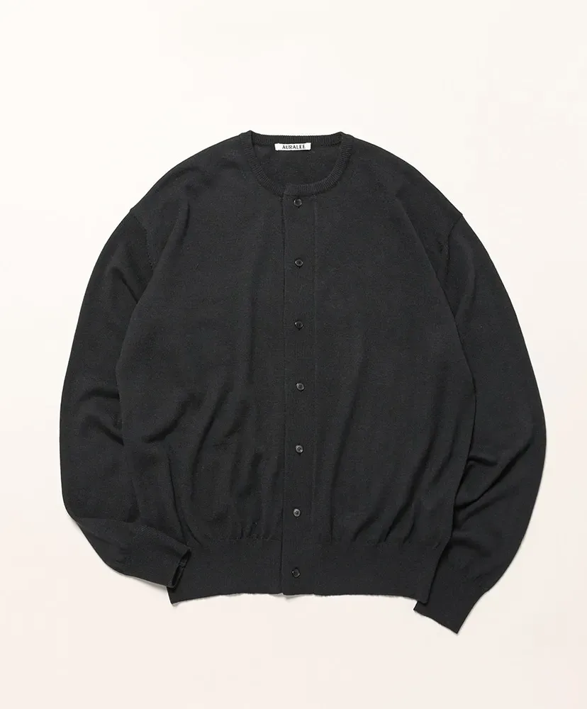 Cashmere Hard Twist Knit Cardigan