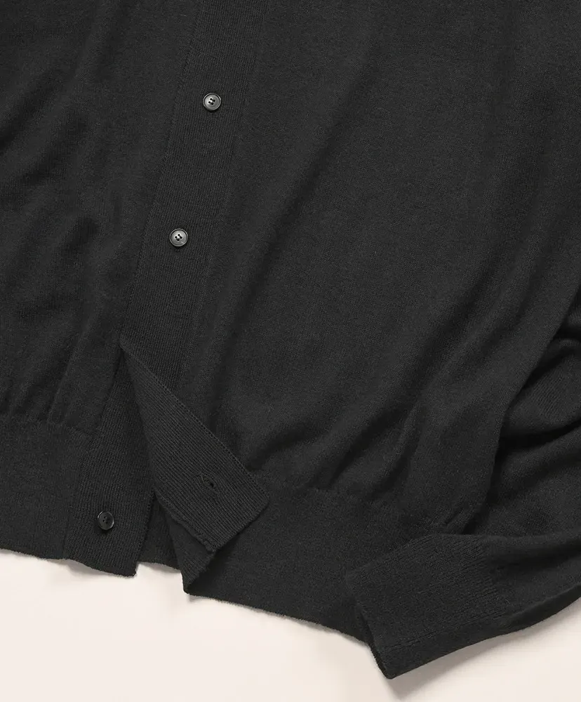 Cashmere Hard Twist Knit Cardigan