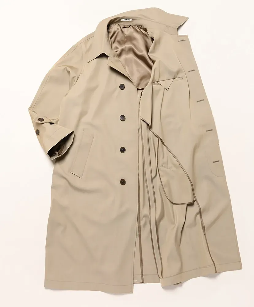 Light Wool Max Gabardine Coat