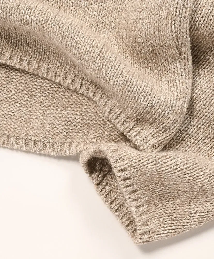 Cashmere Silk Melange Knit P/O