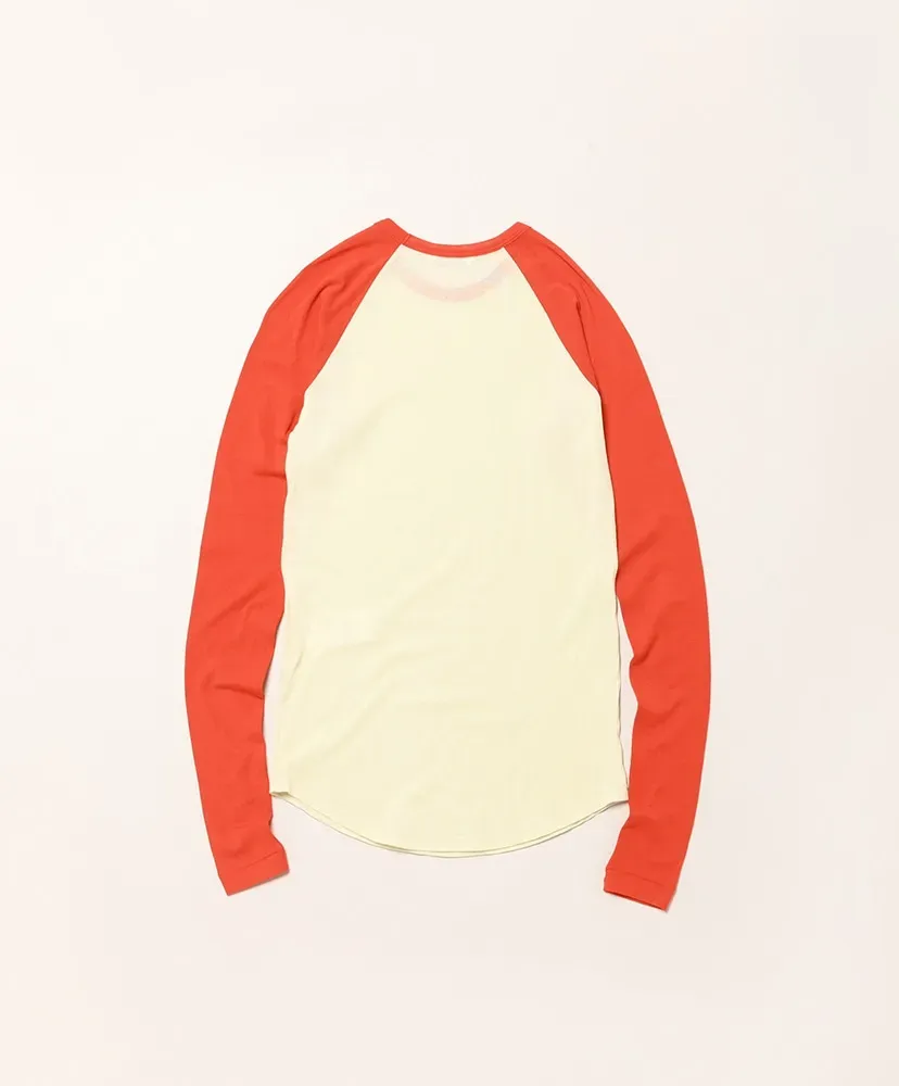Super High Gauge Sheer Rib Raglan P/O