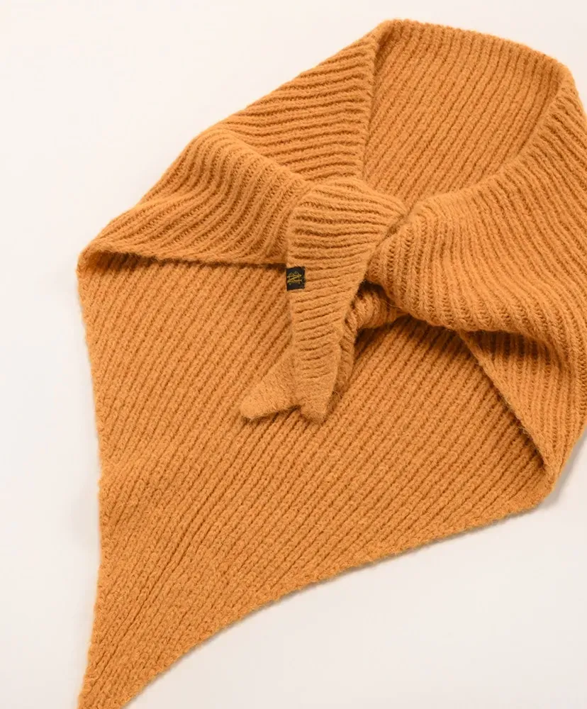 Fluffy Triangle Stole