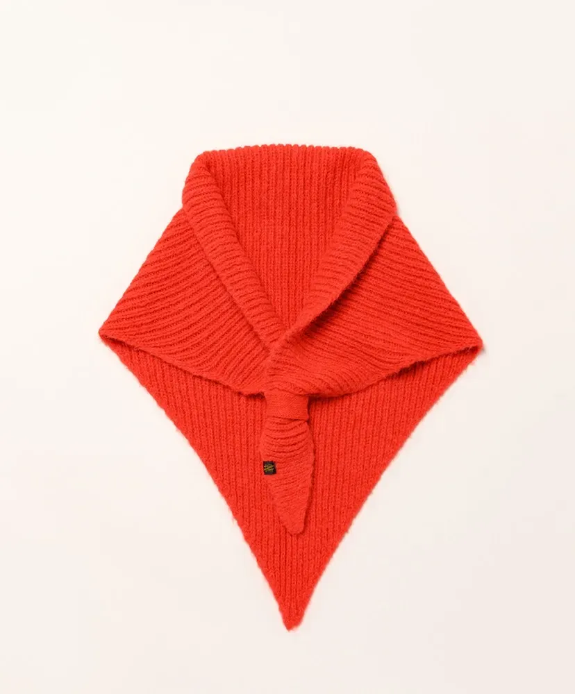 Fluffy Triangle Stole
