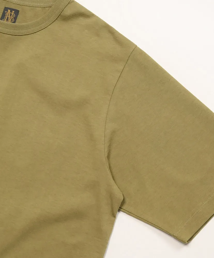 Men Utility Cotton Crew Neck T-Shirt