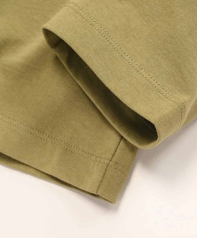 Men Utility Cotton Polo Half Zip