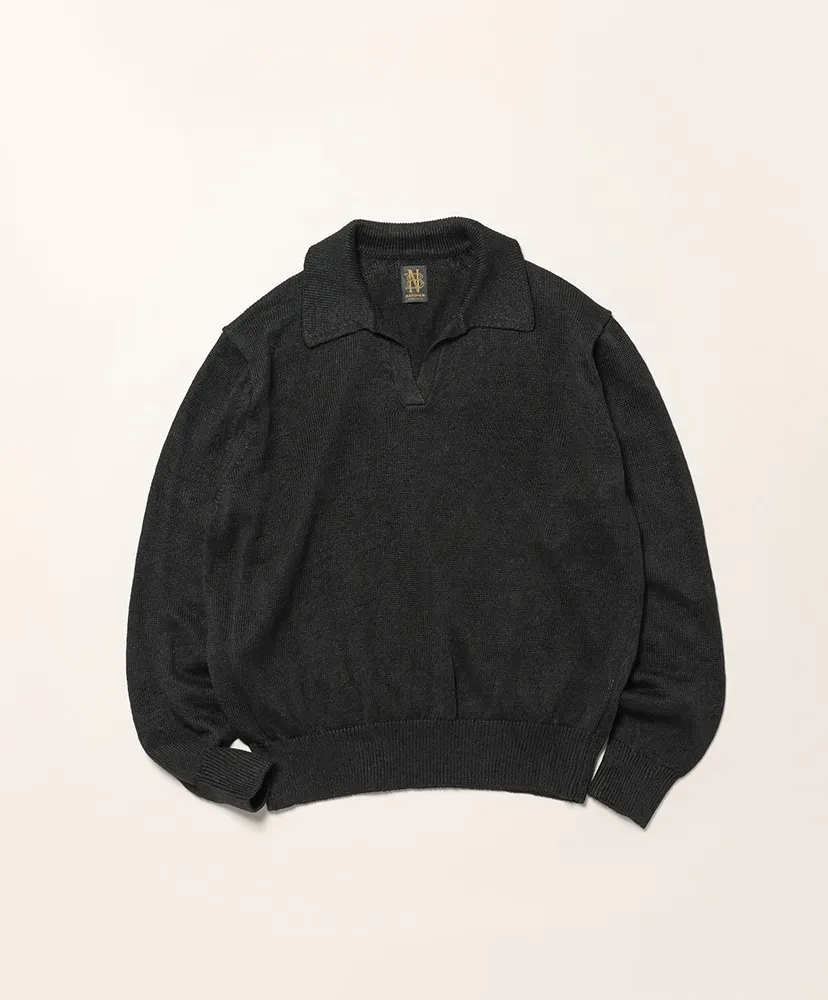 Washed High Count Linen Skipper