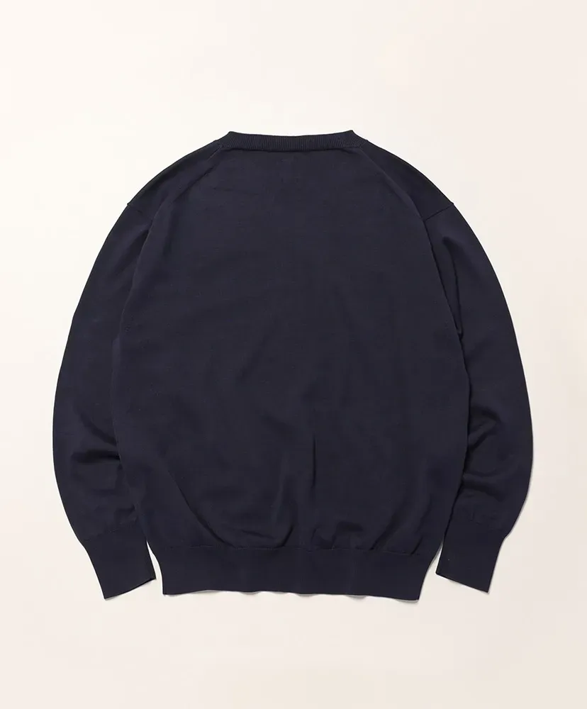 Men Caribbean Seaisland Cotton V Neck