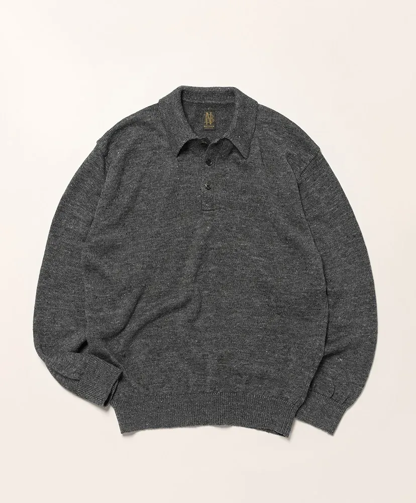 Washed High Count Linen Polo