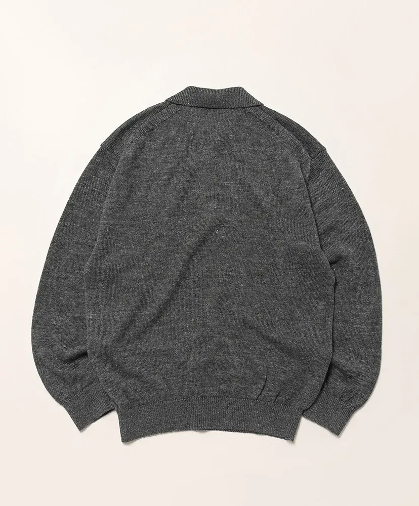 Washed High Count Linen Polo