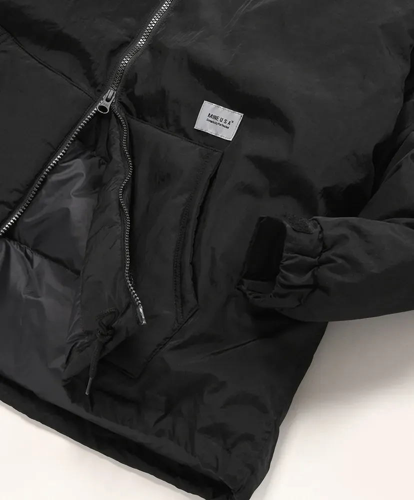 Down Double Zip Hoodie Mine×Taion