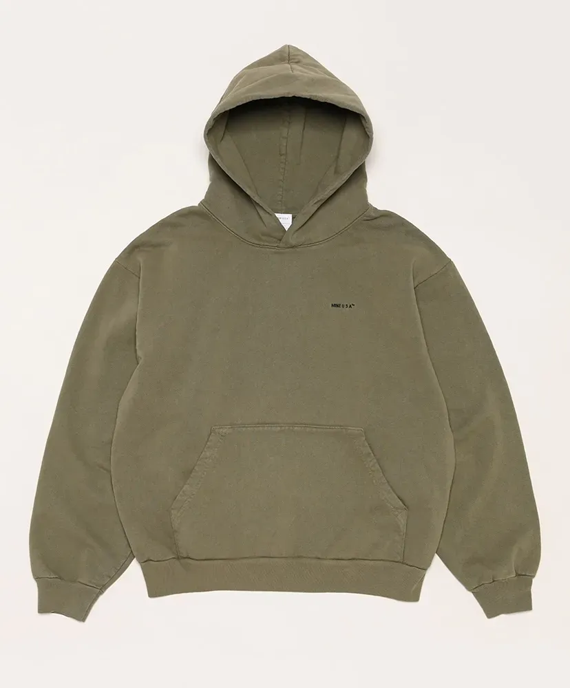 Pigment/Garment Dye Sweat Hoodie 14Oz