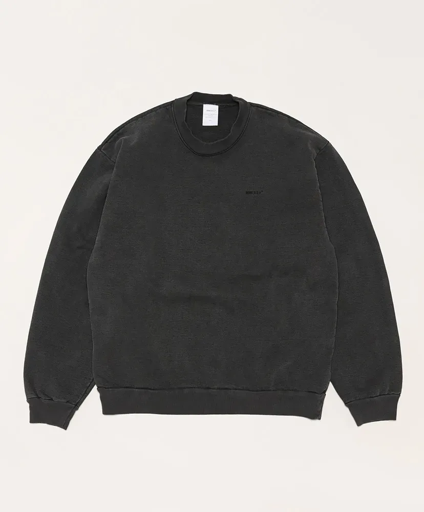 Pigment/Garment Dye Sweat Crew 14Oz
