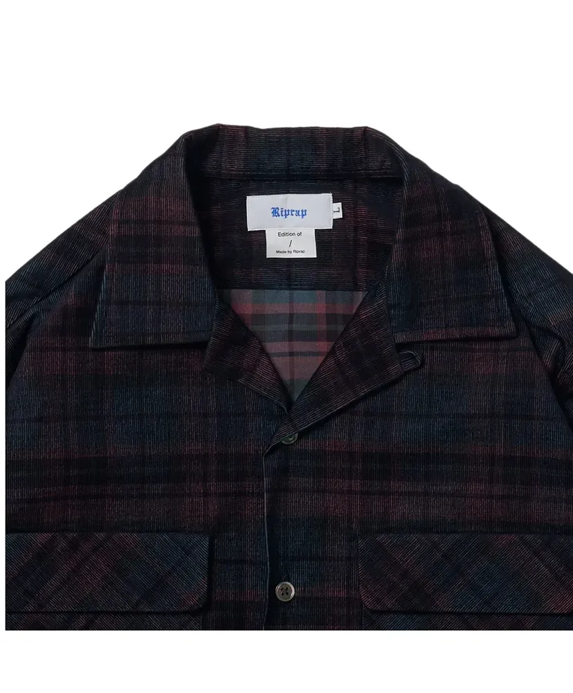 Open Collar Sh L/S