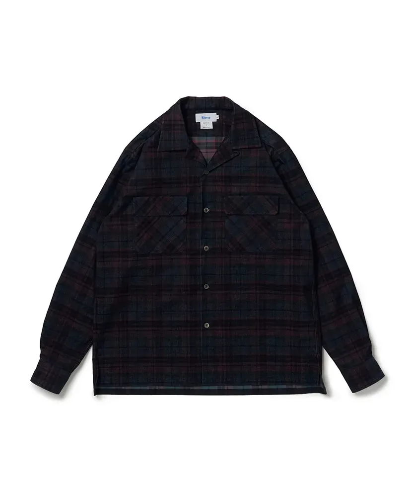 Open Collar Sh L/S
