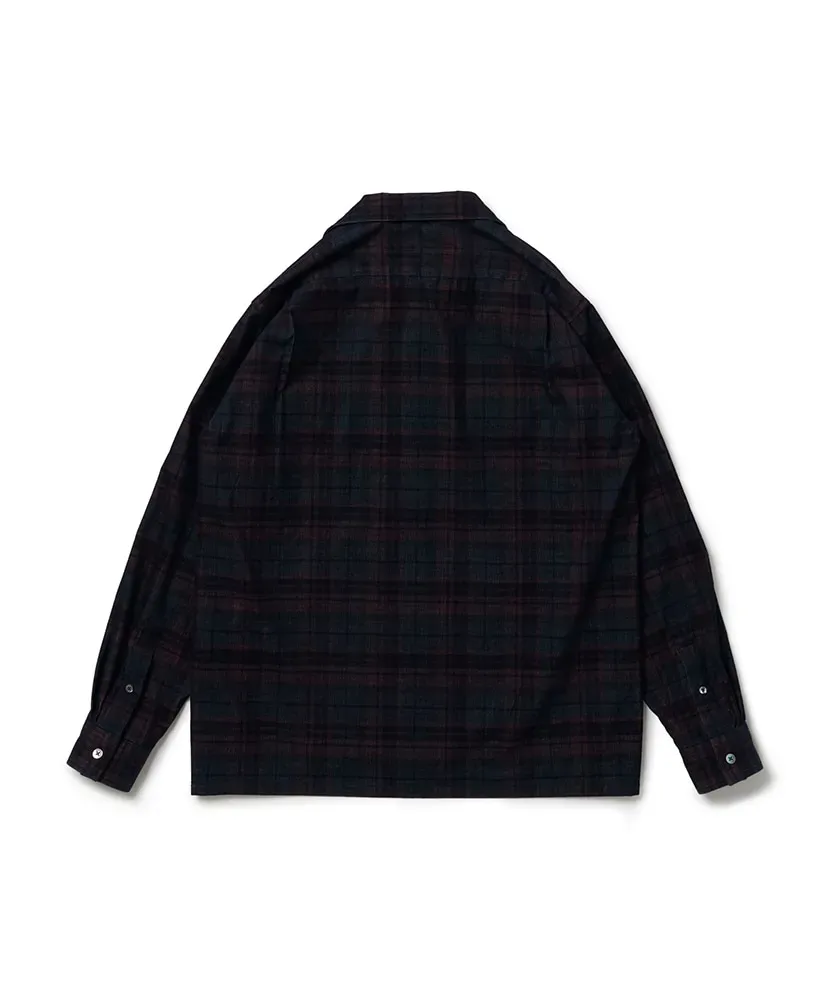 Open Collar Sh L/S