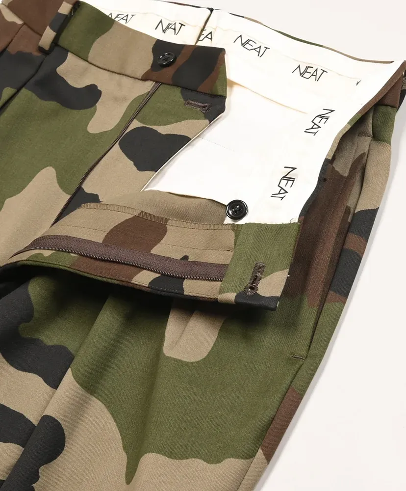 90's French F-2 Camo Neat Chino