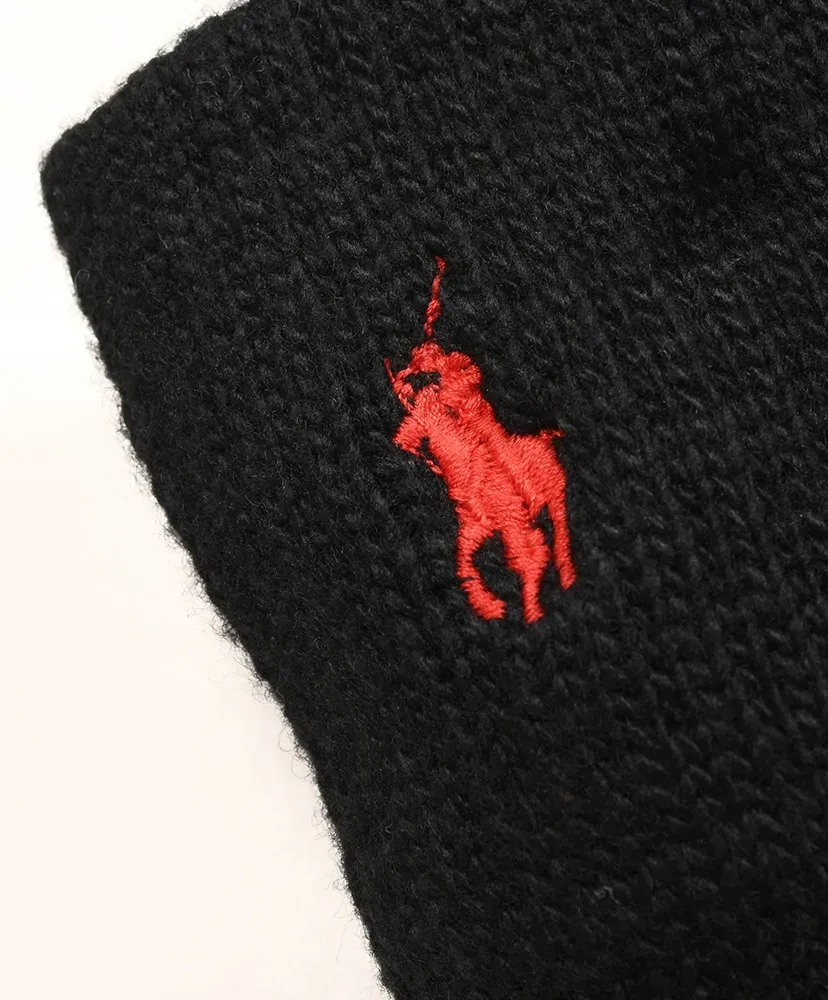 Signature Pony Knit Touch Gloves