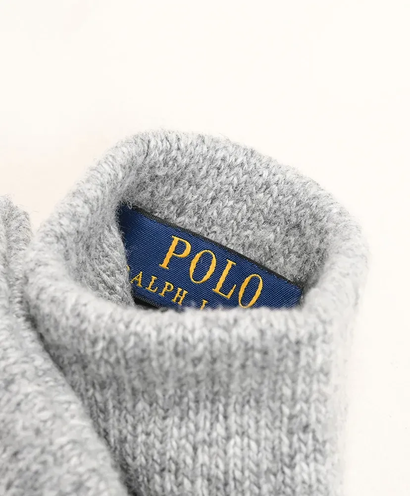 Signature Pony Knit Touch Gloves
