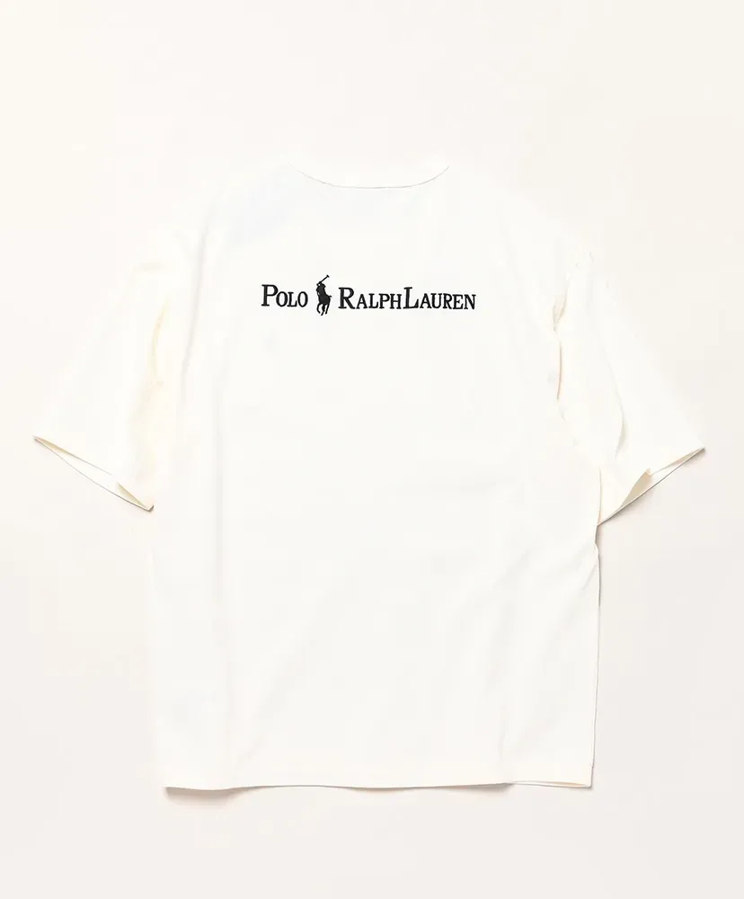 Relaxed Fit Back Embroidery Logo Jersey T-Shirt
