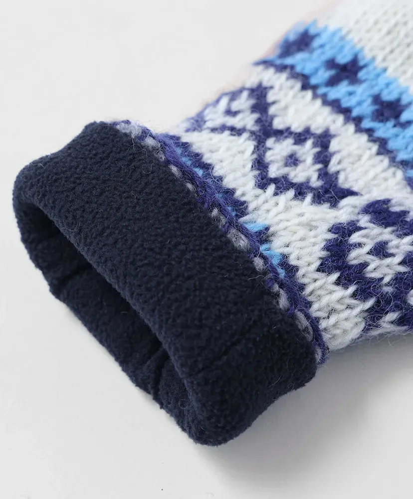 Hand Knit Mitten
