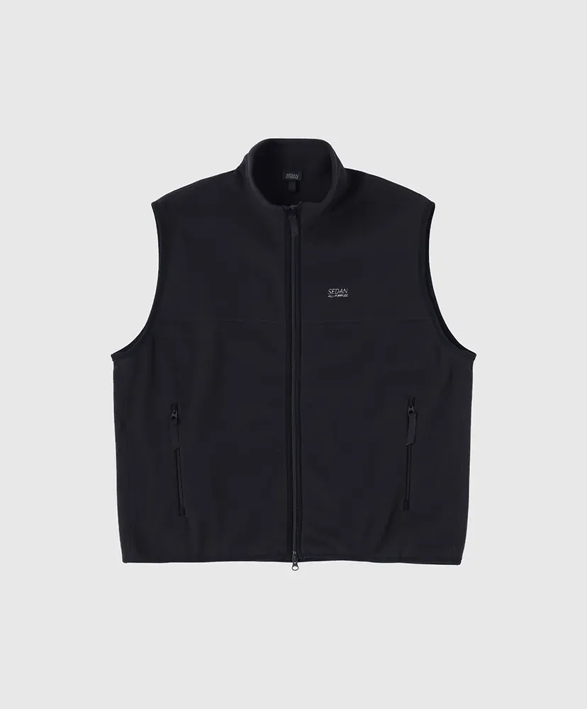 Fleece Full Zip Vest