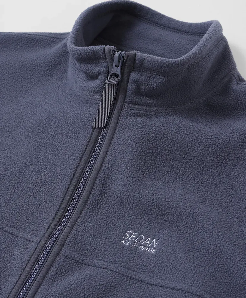 Fleece Full Zip Vest