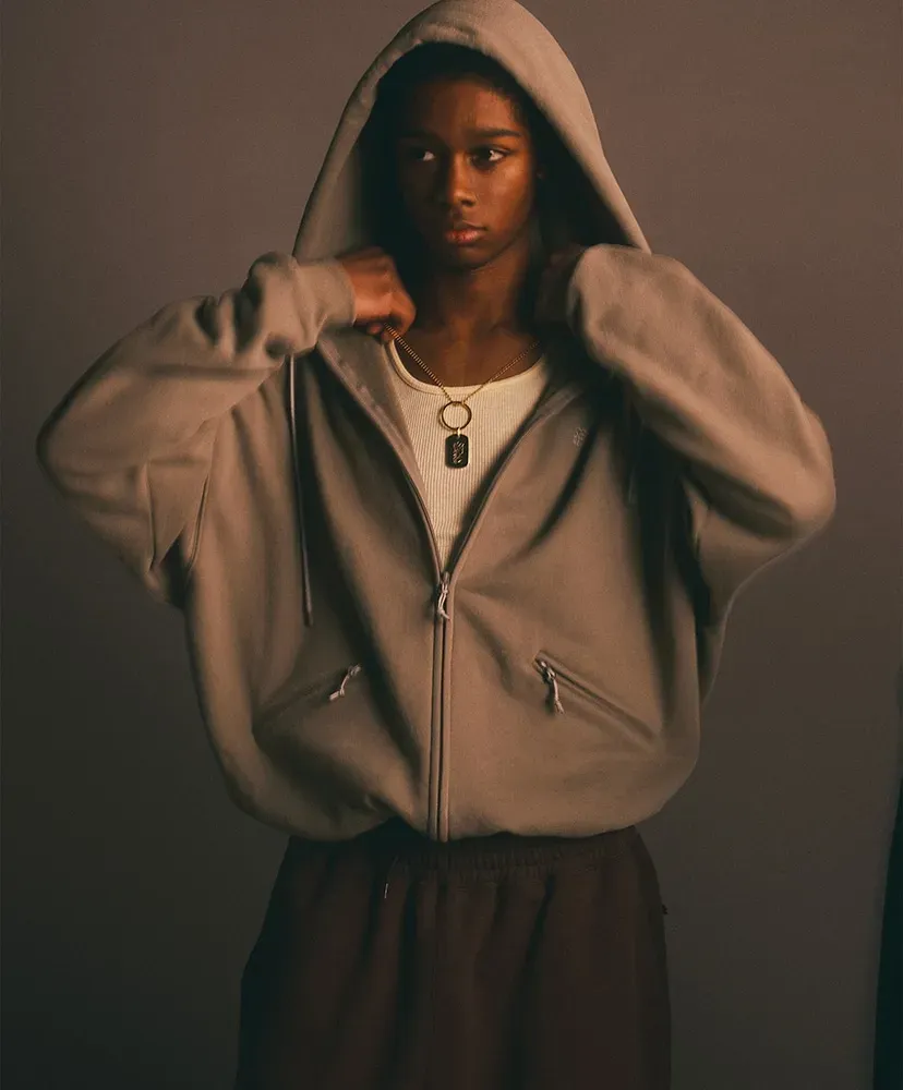 Og Logo Full Zip Hoodie