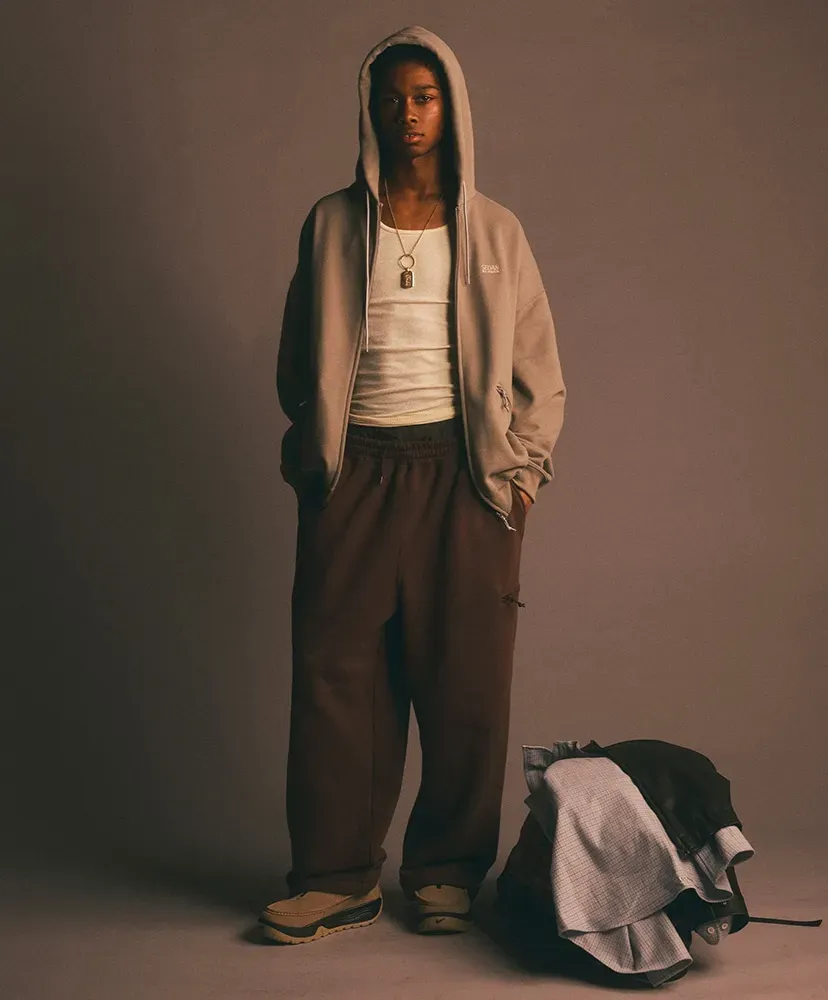 Og Logo Full Zip Hoodie