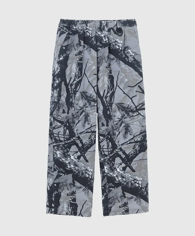 Camouflage Wide Easy Pants