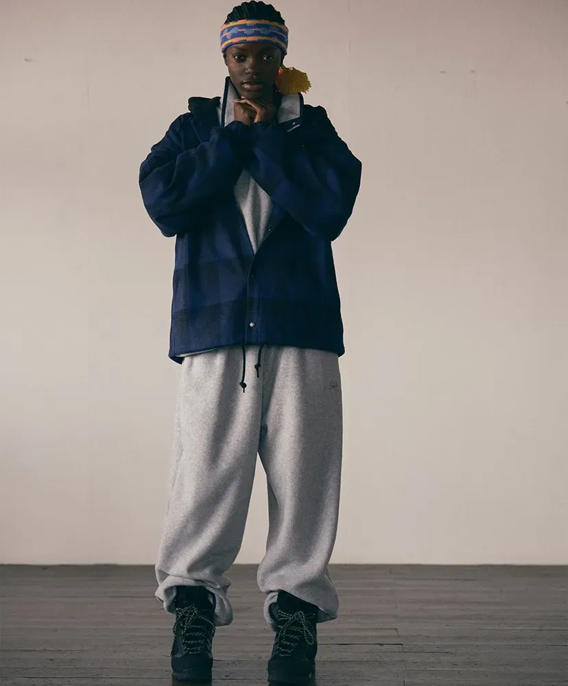 Og Logo Wide Fit Fleece Pants